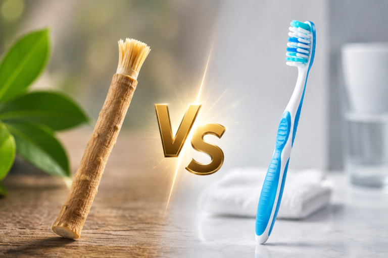 Miswak vs Toothbrush