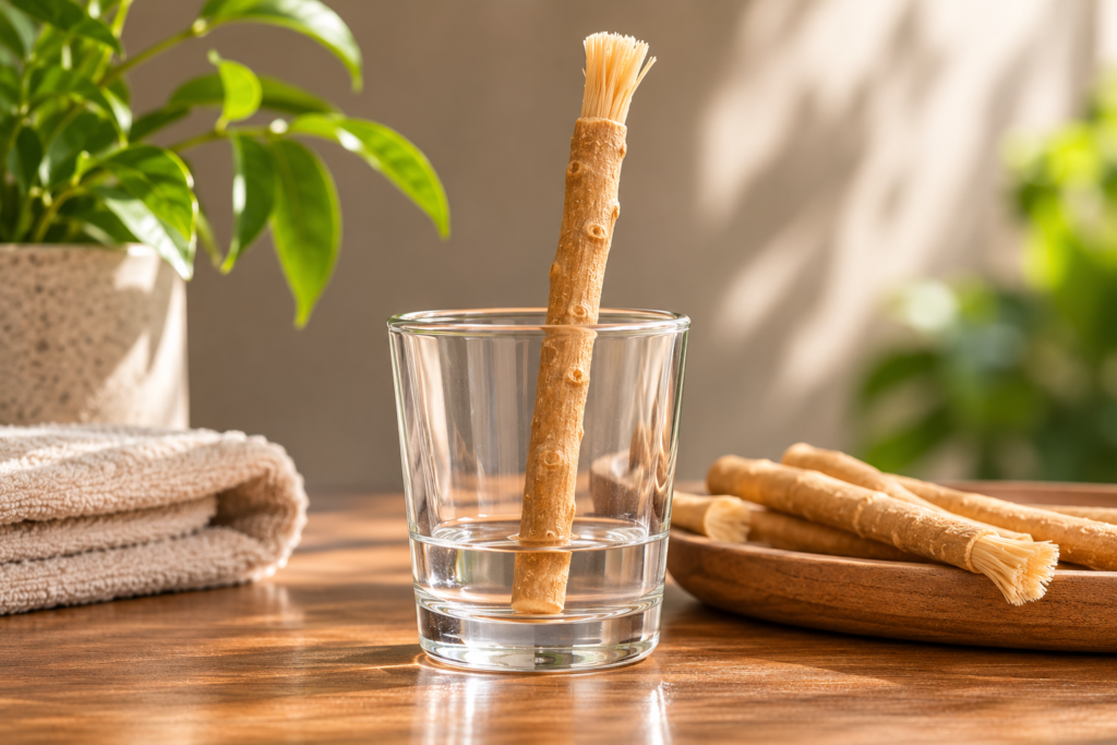 Miswak in Cup
