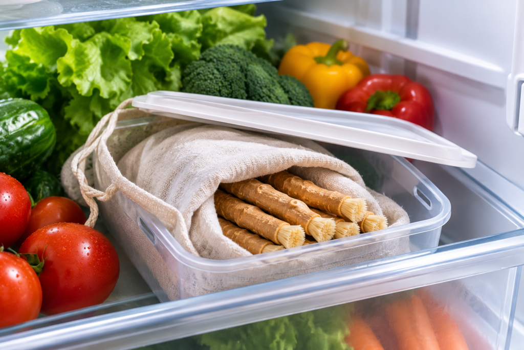 Miswak in refrigerator