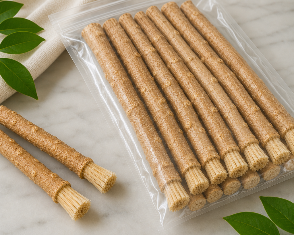 Authentic Salvadora persica arak miswak sticks