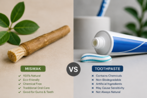 Miswak Vs Toothpaste