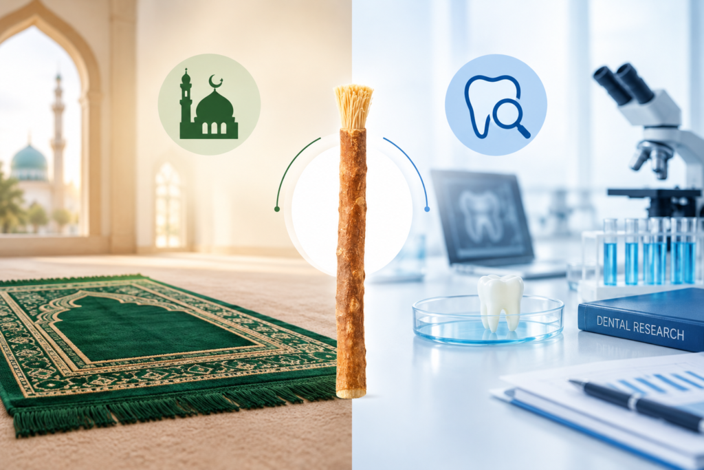Miswak linking Islamic Sunnah practice with modern oral health research